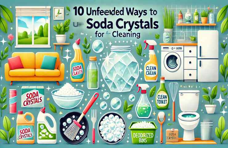 10 Surprising Uses of Soda Crystals: Bond Cleaning Sunshinecoast