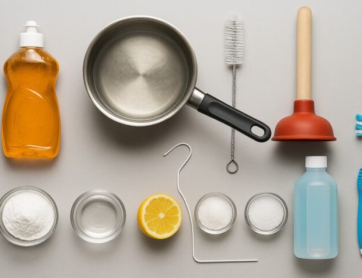 Nine Household Item Tips for Unclogging Blocked Drains
