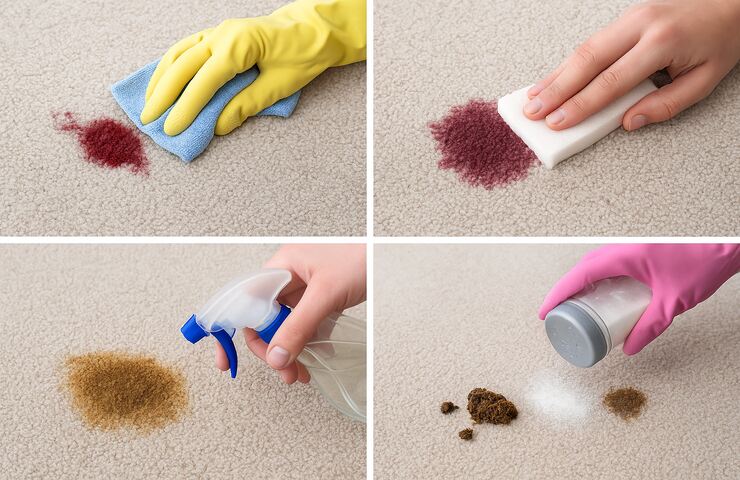 Add external live links to two Australian websites based on relevant keywords, ensuring the Australian government site is OK Easy Ways To Remove The Worst Carpet Stains