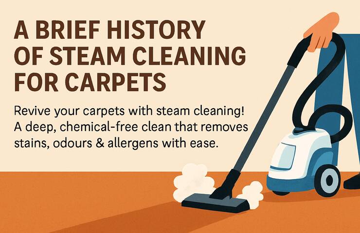A Brief History of Steam Cleaning for Carpets