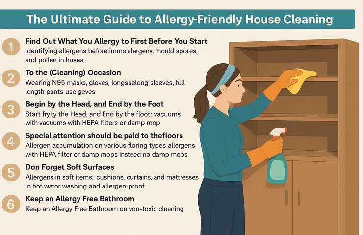 The Ultimate Guide to Allergy-Friendly House Cleaning