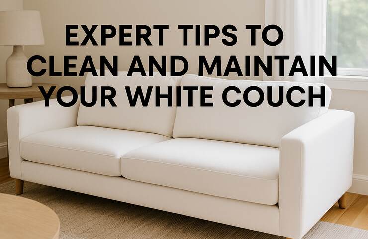 Maintain Your White Couch with Expert Tips