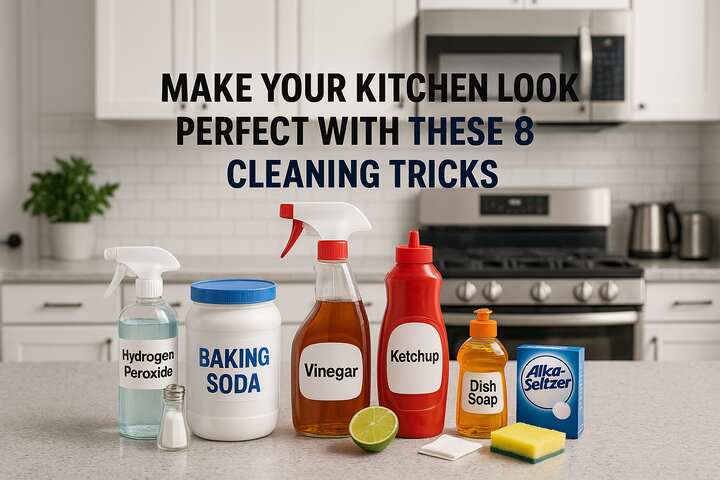 Make Your Kitchen Look Perfect with These 8 Cleaning Tricks!