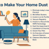 Tips to Make Your Home Dust Free With Some Easy Steps
