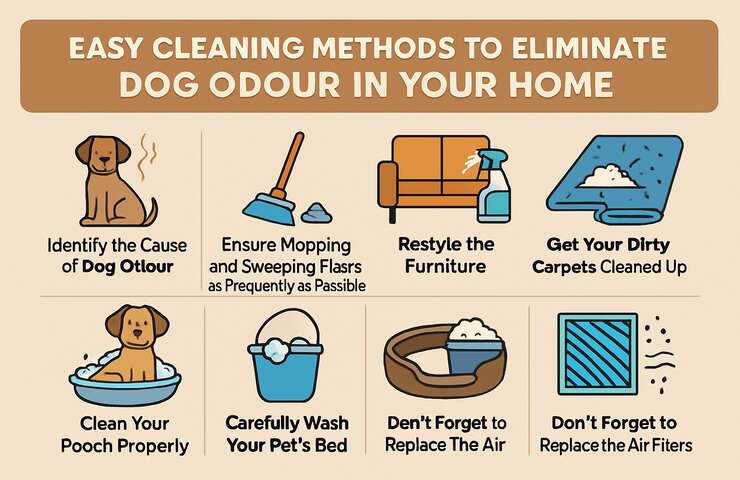Easy Cleaning Methods to Eliminate the Dog Odour in Your Home