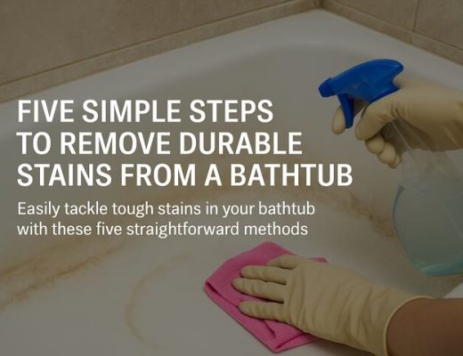Five Simple Steps to Remove Durable Stains from a Bathtub