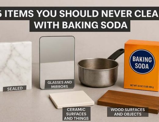 5 Items You Should Never Clean with Baking Soda
