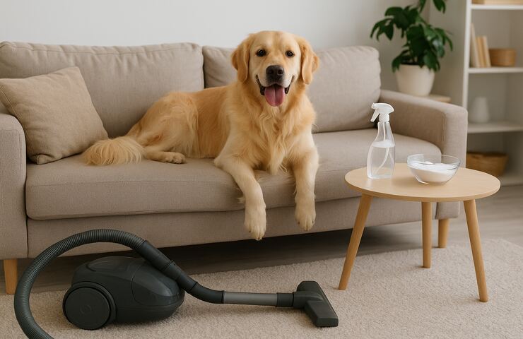 Dog Smell Removal Tips for Sofas, Carpets & Upholstery