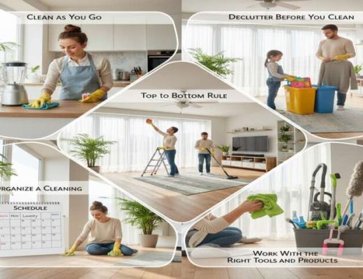 5 Golden Cleaning Principles to Keep Your Home Shining