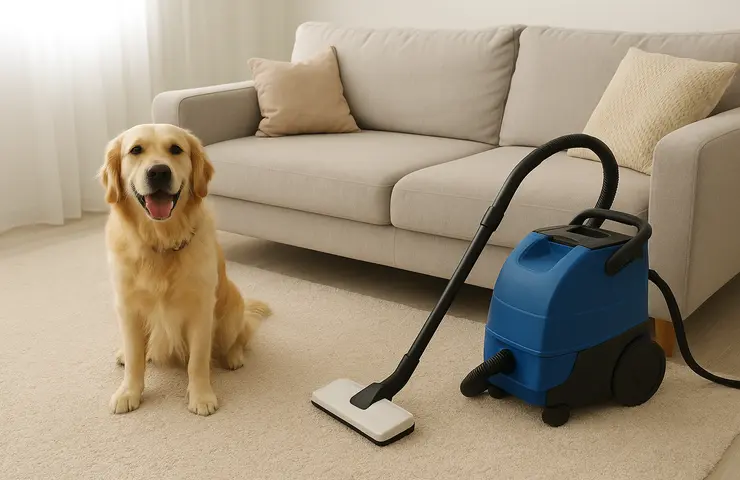 Remove Dog Smells from Carpets and Sofas Easily