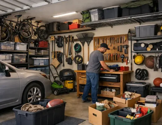 How to Clean and Organise Your Garage Efficiently