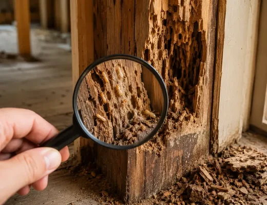 Hidden Signs of Termite Damage in Wooden Structures