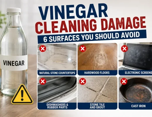 vinegar cleaning damage 6 surfaces you should avoid