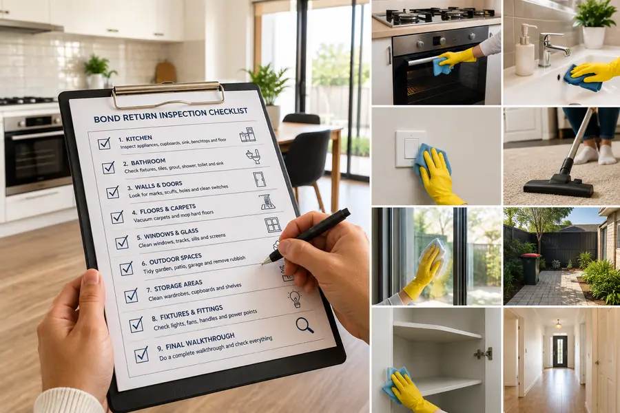9 Areas to Check Before Your Bond Return Inspection